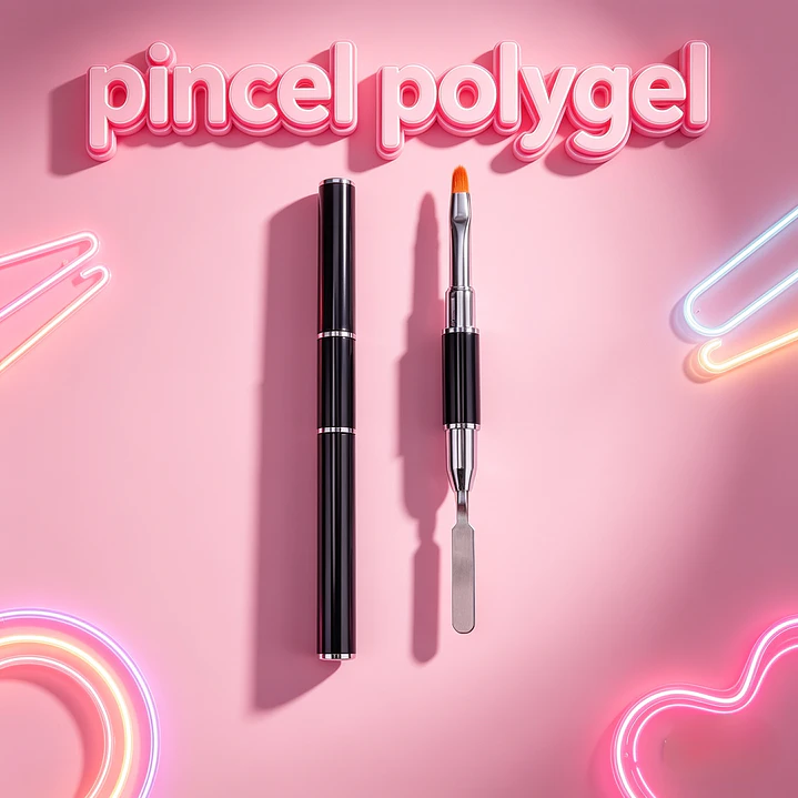pincel para polygel con espstula 1