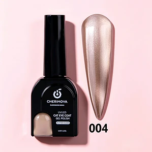 Esmalte ojo de gato glitter clear 04