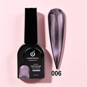 esmalte ojo de gato glitter clear 06