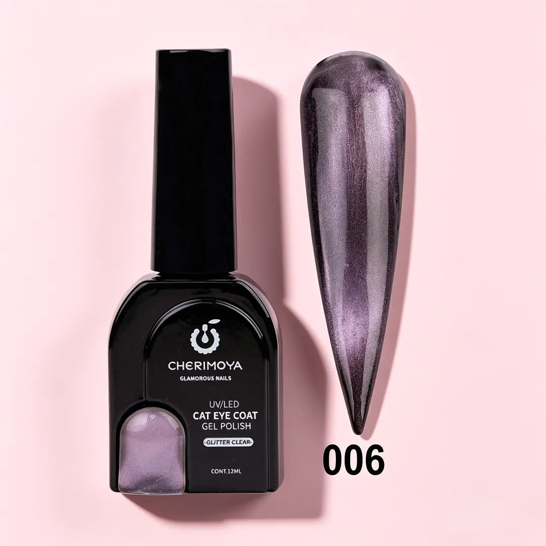 esmalte ojo de gato glitter clear 06 1