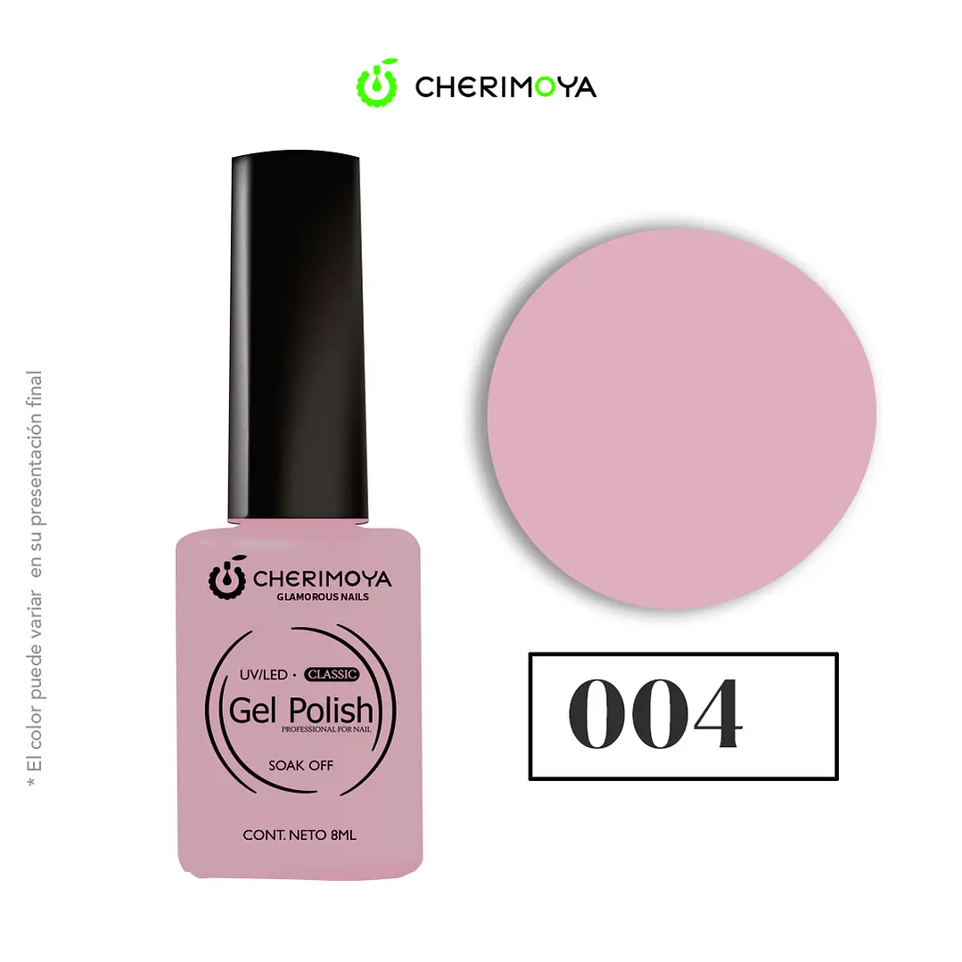 Esmalte cherimoya 004 8ml UV/LED 1