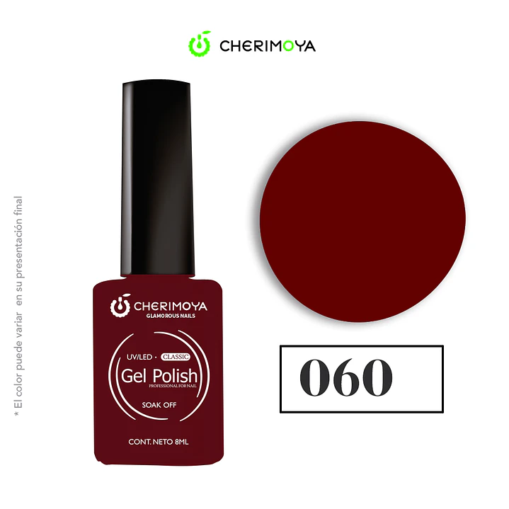 Esmalte cherimoya 060 8ml UV/LED 1