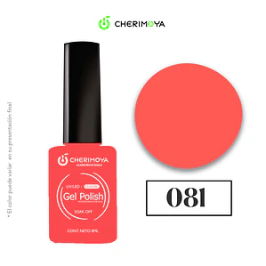Esmalte cherimoya 081 8ml UV/LED