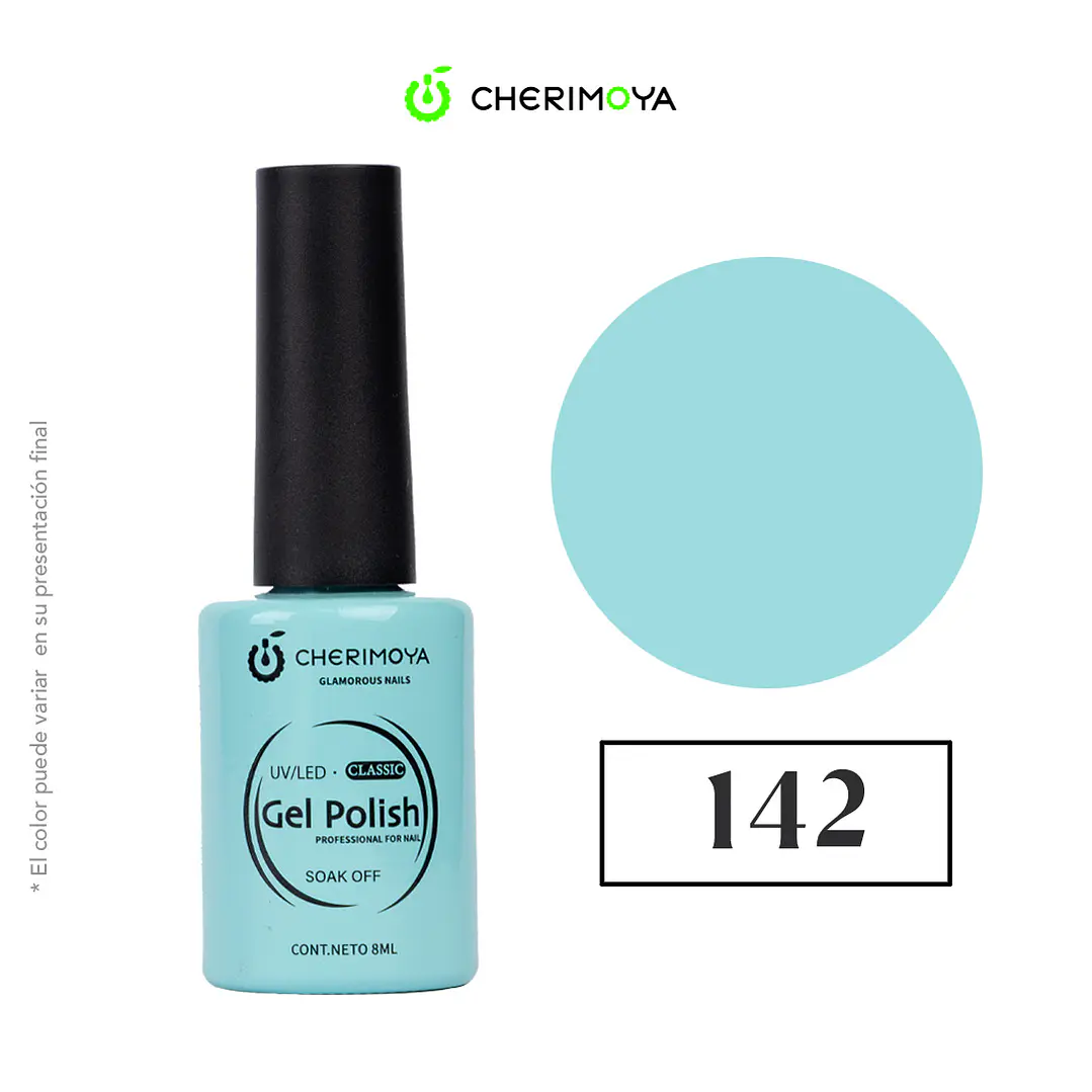 Esmalte cherimoya 142 8ml UV/LED 1