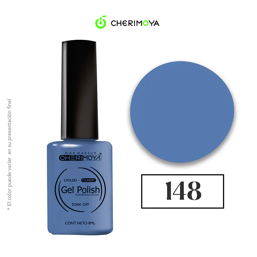 Esmalte cherimoya 148 8ml UV/LED 1