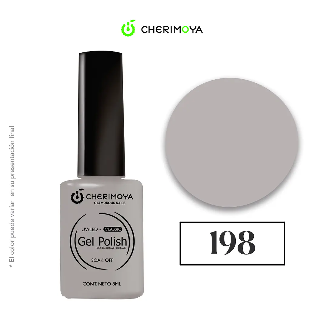 Esmalte cherimoya 198 8ml UV/LED 1