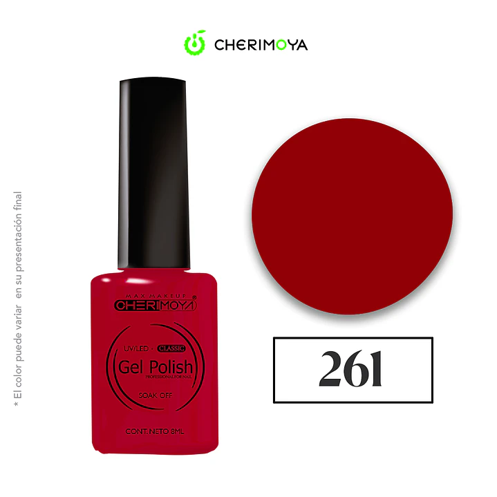 Esmalte cherimoya 261 8ml UV/LED 1