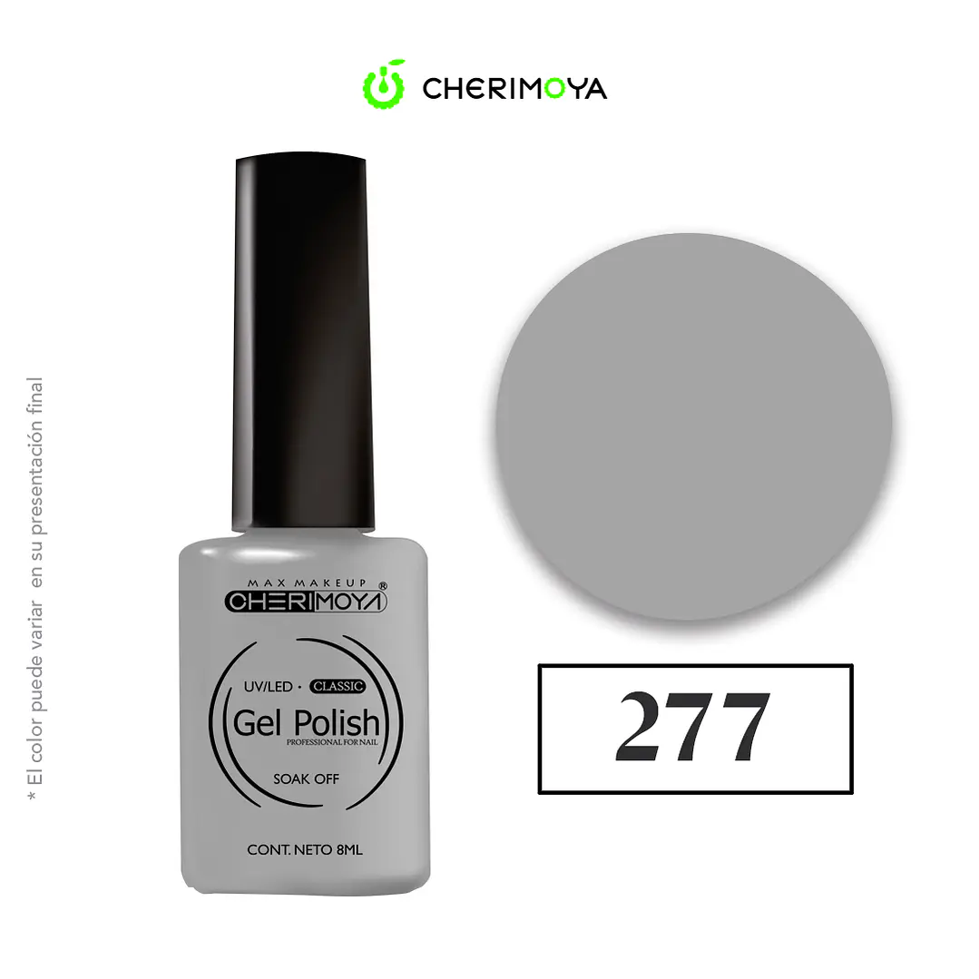 Esmalte cherimoya 277 8ml UV/LED 1