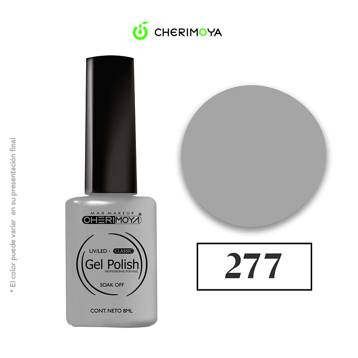 Esmalte cherimoya 277 8ml UV/LED 1