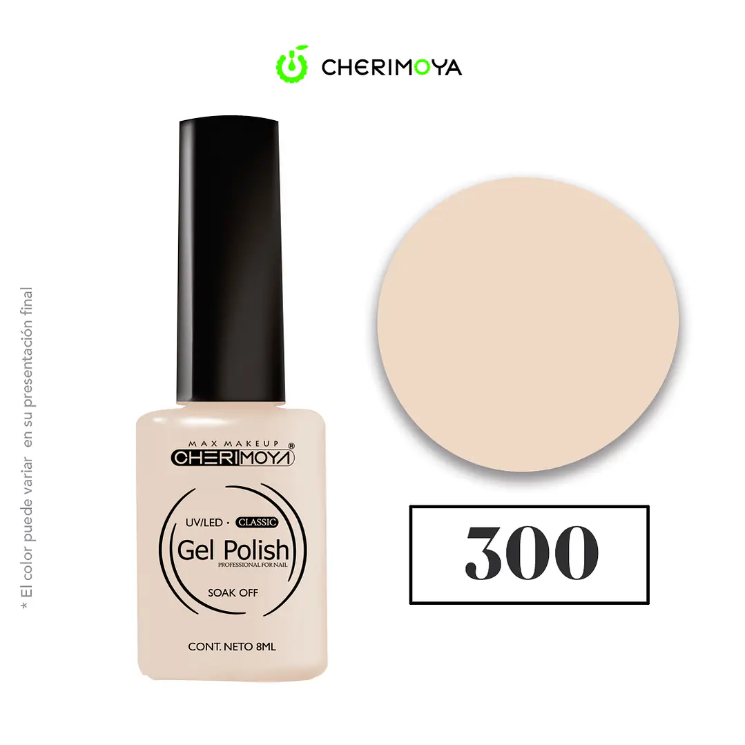 Esmalte cherimoya 300 8ml UV/LED 1