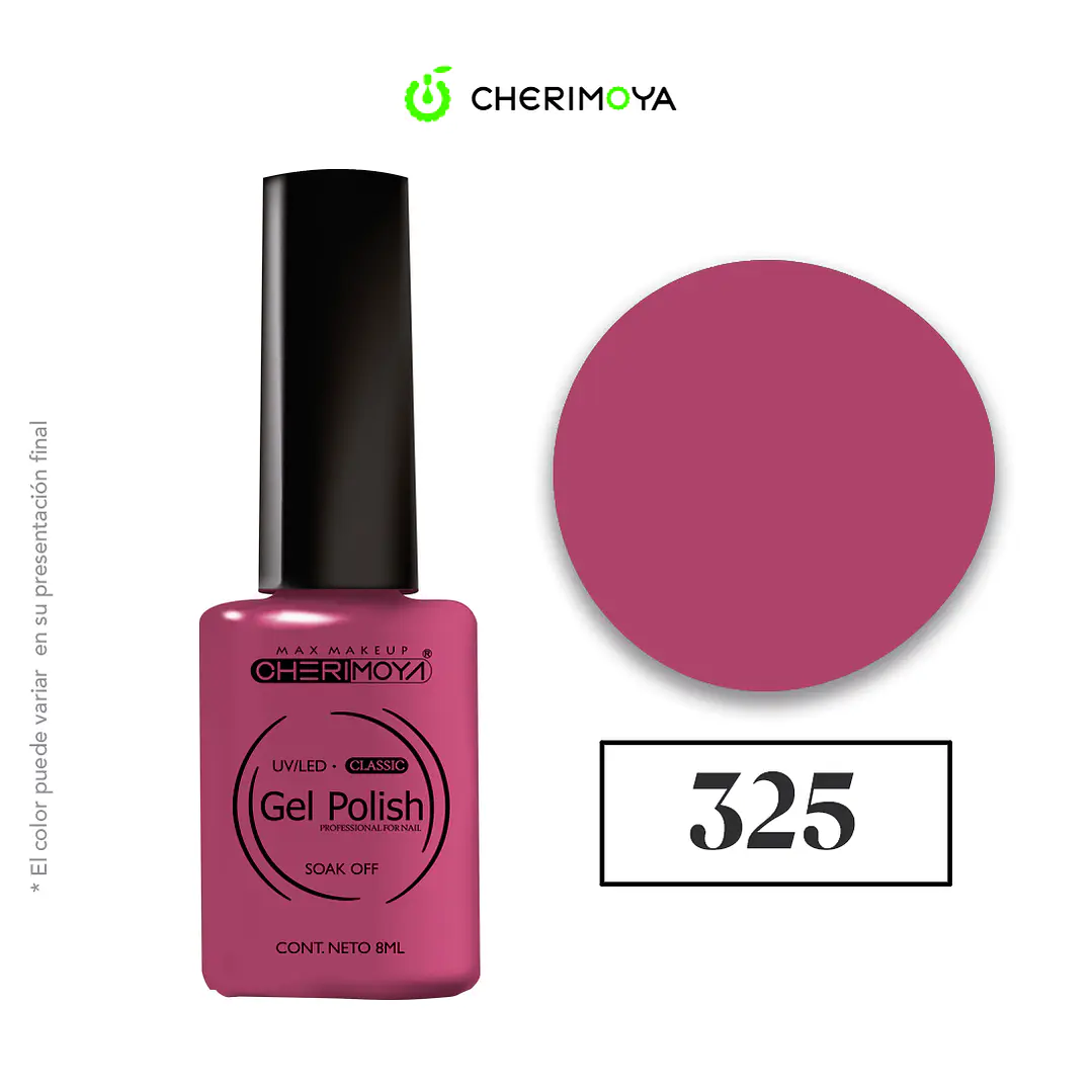 Esmalte cherimoya 325 8ml UV/LED 1