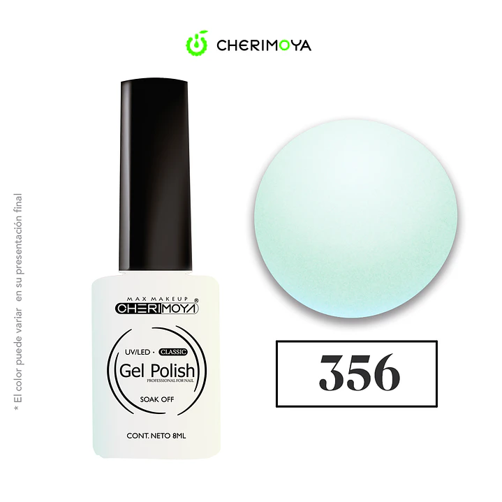 Esmalte cherimoya 356 8ml UV/LED 1