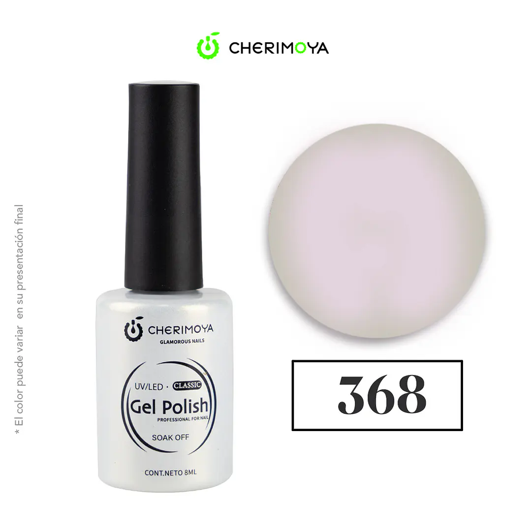 Esmalte cherimoya 368 8ml UV/LED 1