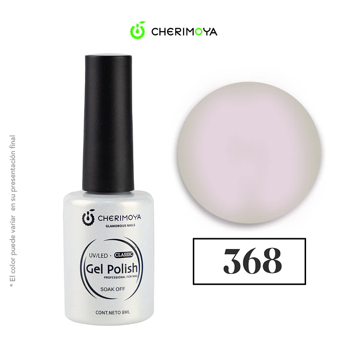 Esmalte cherimoya 368 8ml UV/LED 1