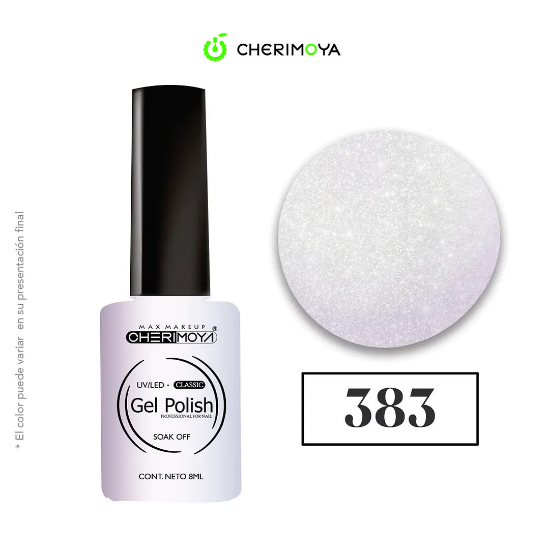 Esmalte cherimoya 383 8ml UV/LED 1