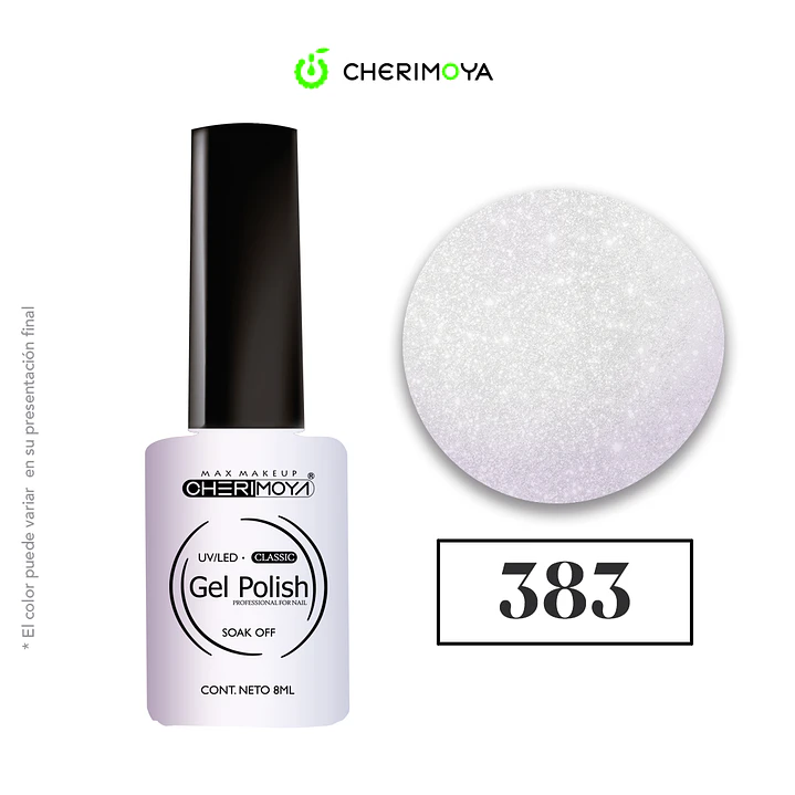 Esmalte cherimoya 383 8ml UV/LED 1