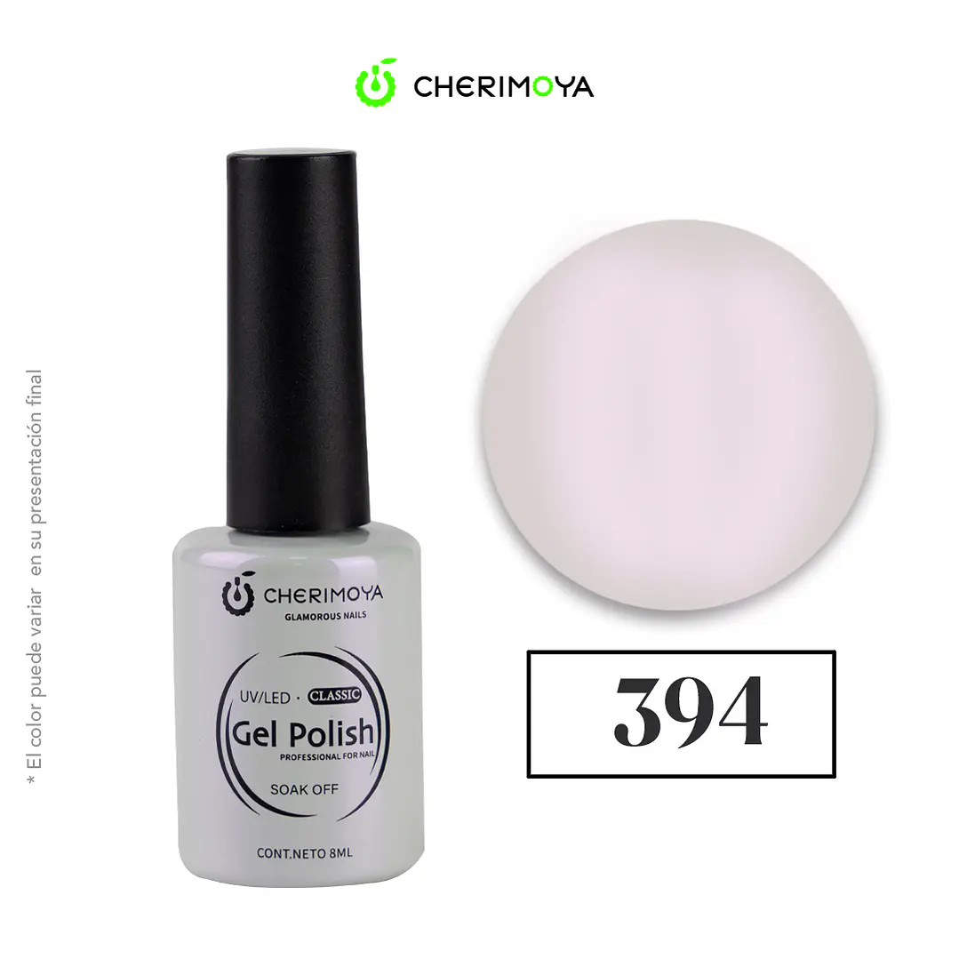 Esmalte cherimoya 394 8ml UV/LED 1