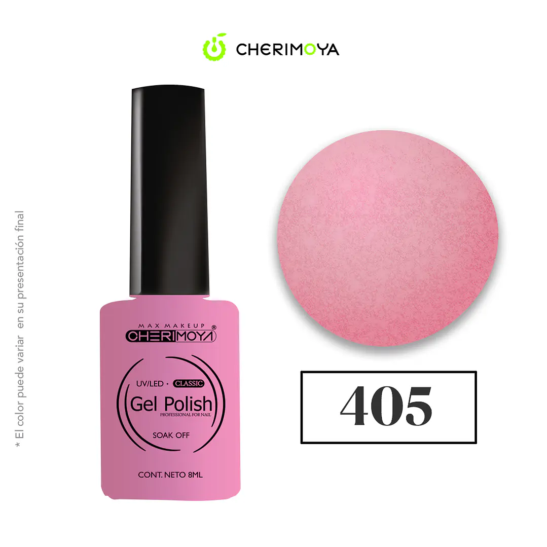 Esmalte cherimoya 405 8ml UV/LED 1