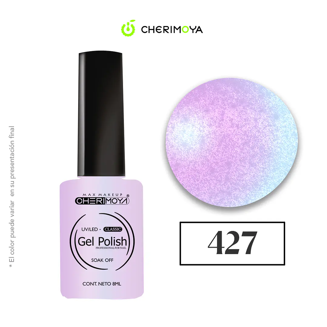 Esmalte cherimoya 427 8ml UV/LED 1