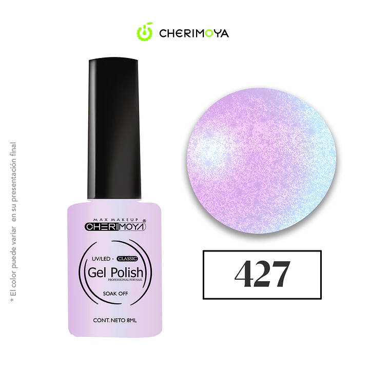Esmalte cherimoya 427 8ml UV/LED 1