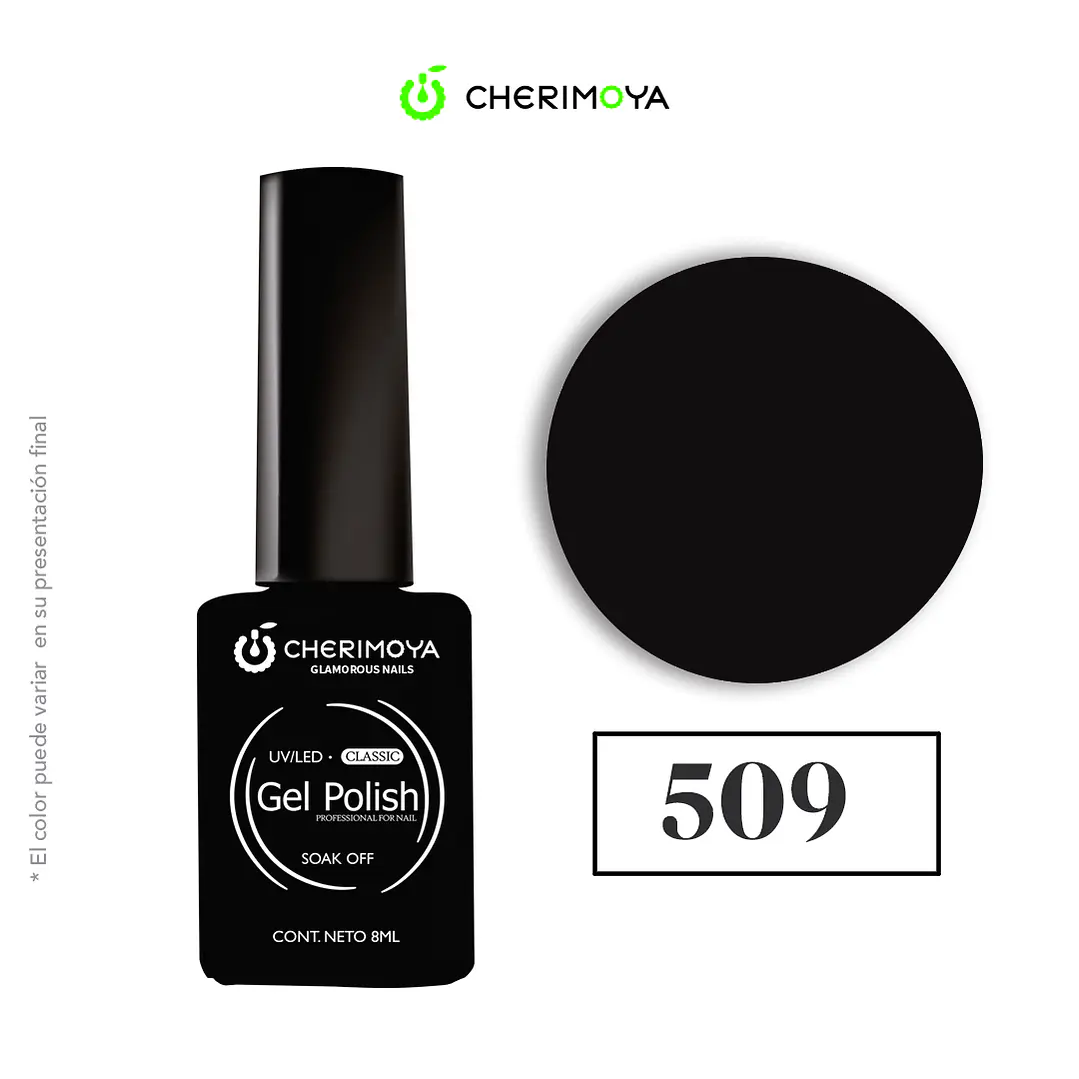 Esmalte cherimoya 509 8ml UV/LED 1