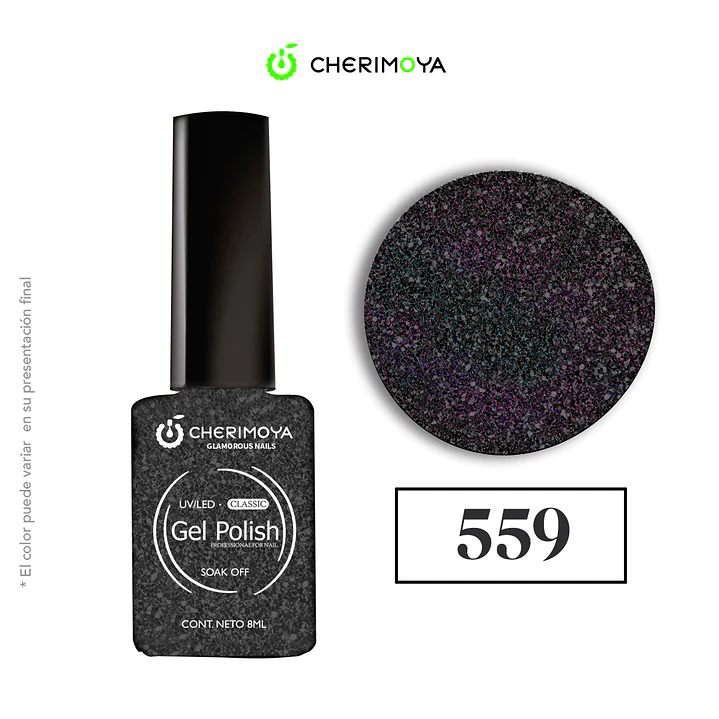 Esmalte cherimoya 559 8ml UV/LED 1