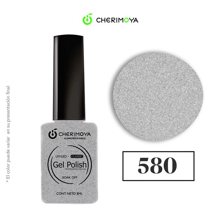 Esmalte cherimoya 580 8ml UV/LED 1