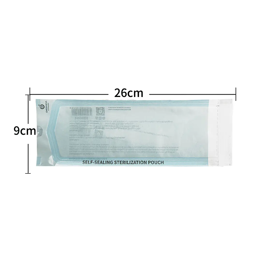 BOLSAS GRANDES ESTERILIZADORAS 260*90MM 2