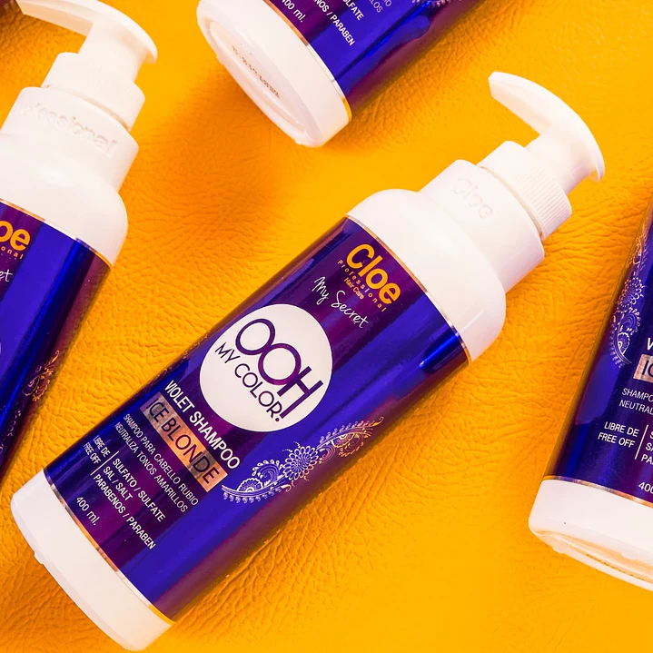 Shampoo Ooh My Color Violet Ice Blonde 400 gr 2