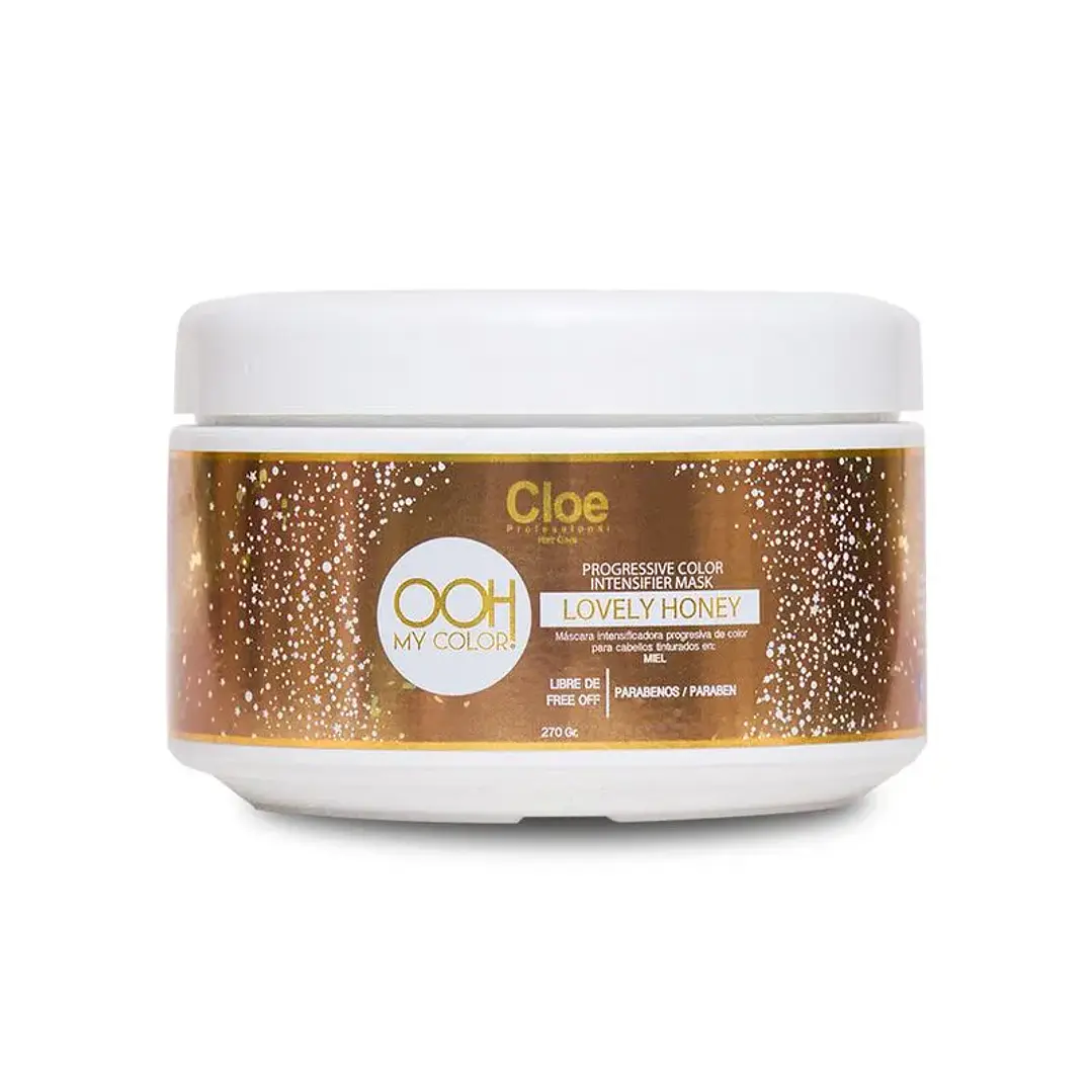 Máscara Intensificadora Del Color Cloe Lovely Honey 270Gr 1