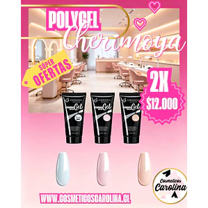 Promoción de 2 Poligel Cherimoya 50gr