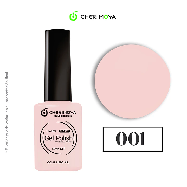 Esmalte Cherimoya 001 8ml 1