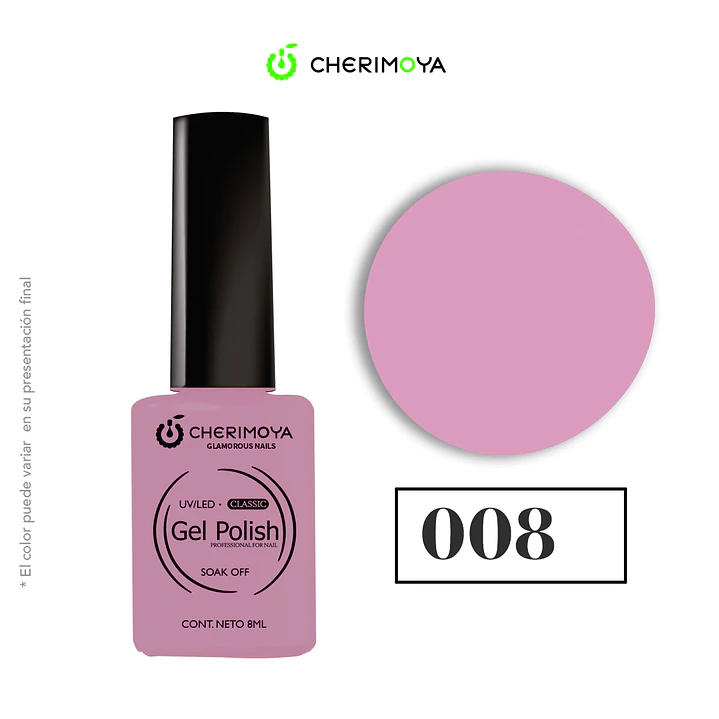 Esmalte Cherimoya 008 8ml 1