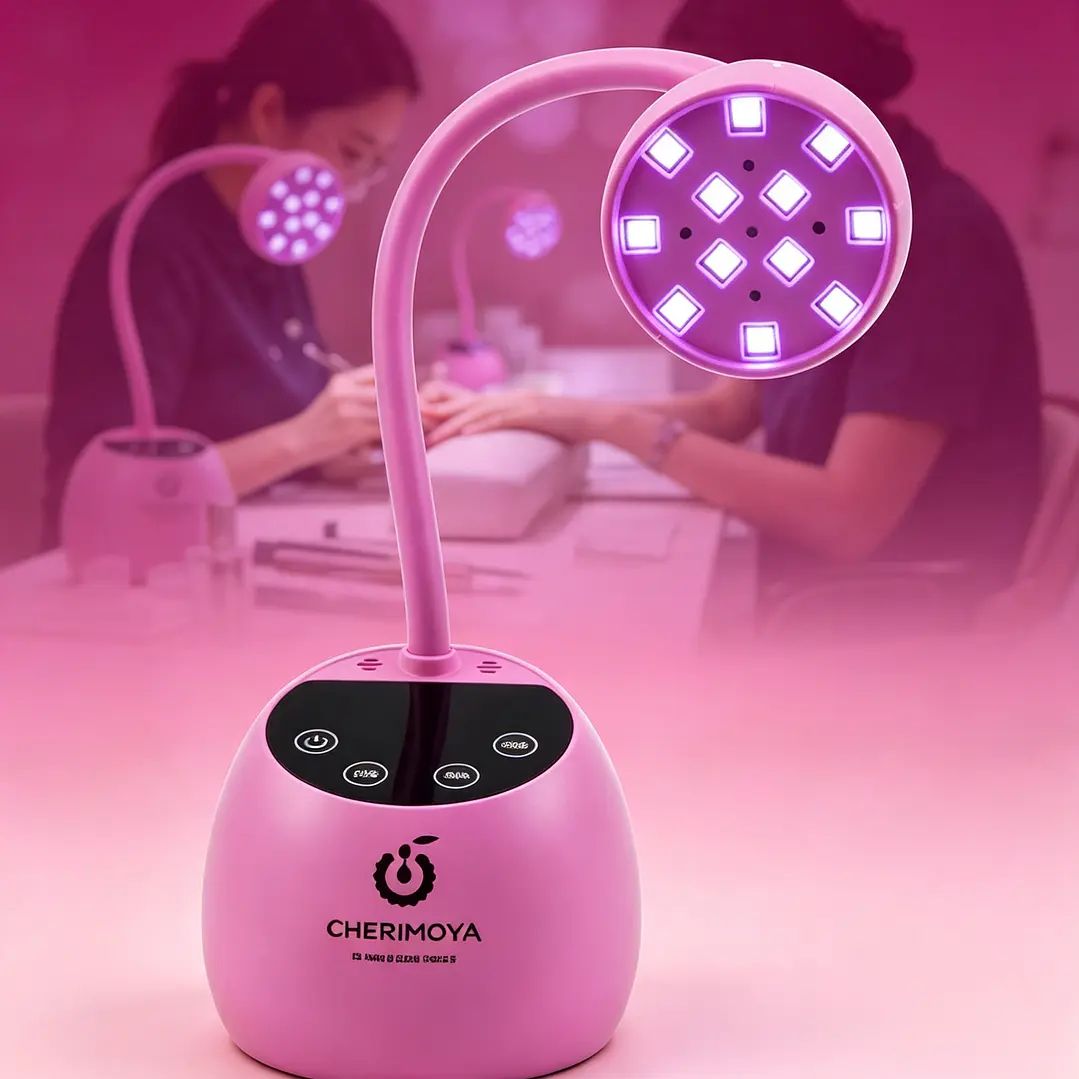 Lámpara Para Soft Gel Inalámbrica solo rosada 2