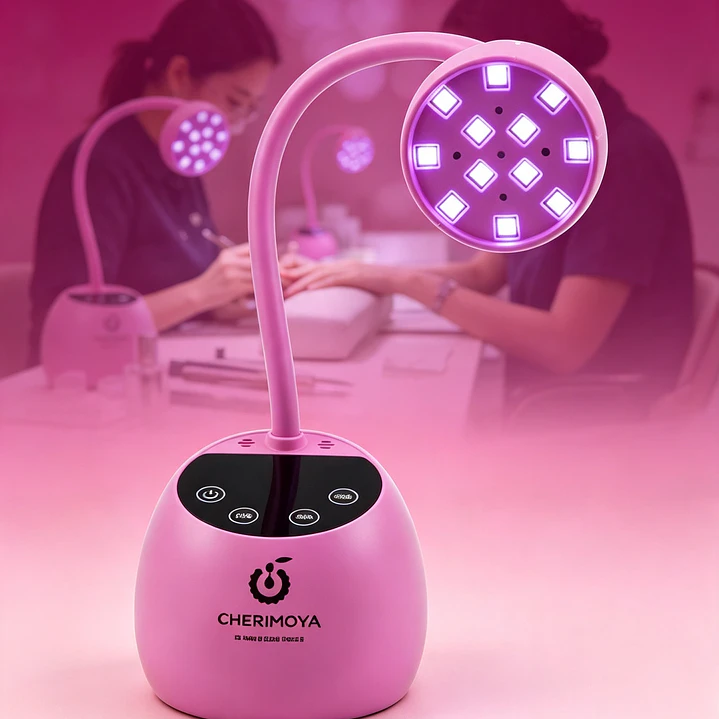 Lámpara Para Soft Gel Inalámbrica solo rosada 2