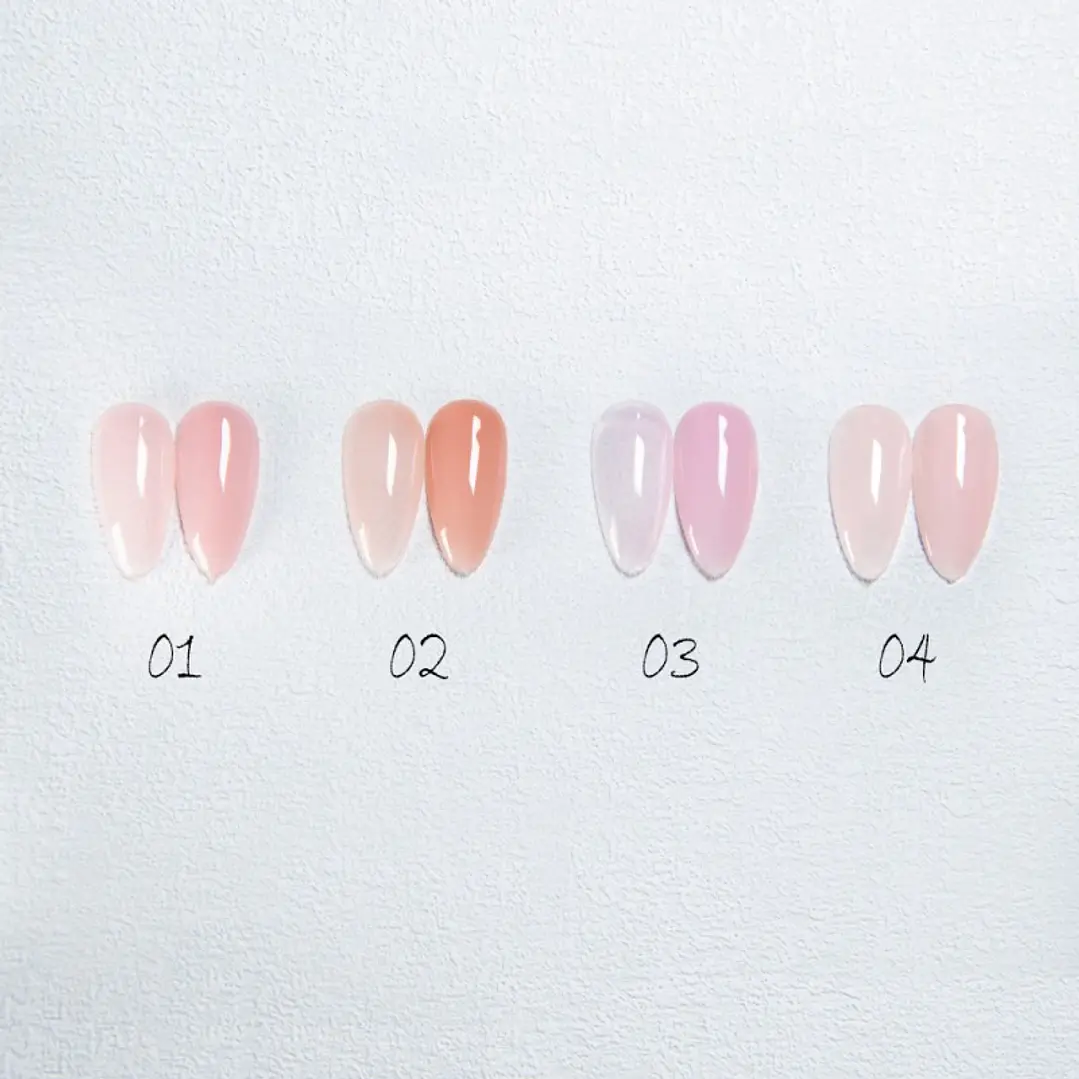 BASE RUBBER SWEET COLOR 15 ML 4