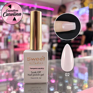 Esmalte Transparent Nude 02 Sweet Color