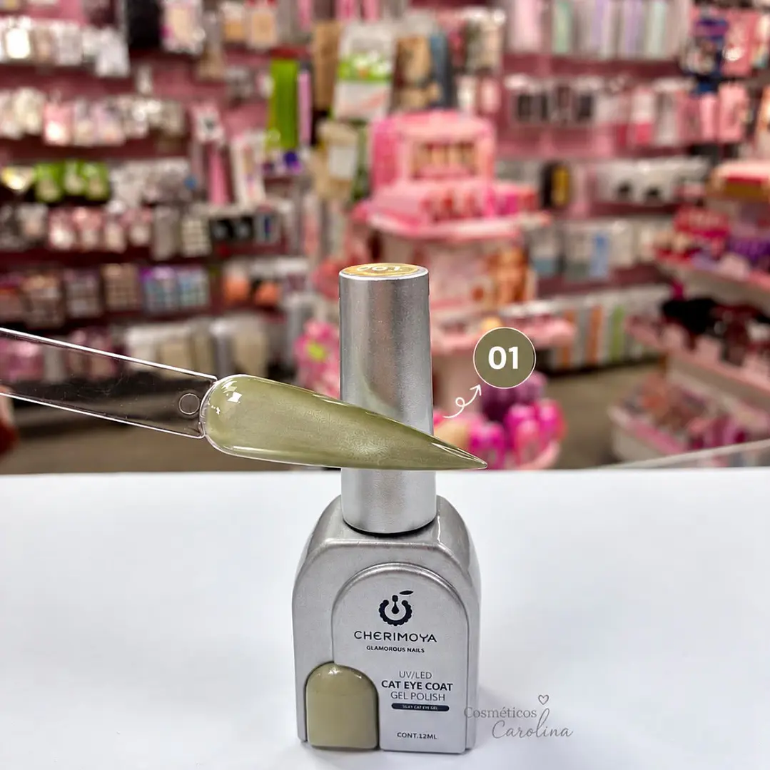 Esmalte Cat Eye Cherimoya Silky 001 12ml 1