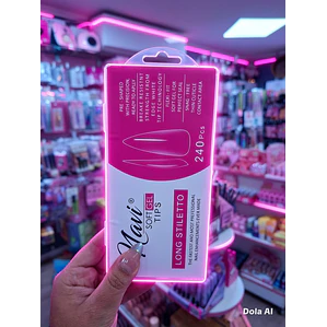 Tips soft gel Navi Long Stiletto 240pcs