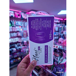 Tips soft gel Navi Medium Round 240pcs 