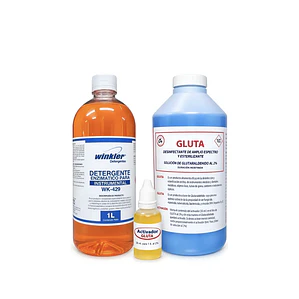 Pack Gluta (1litro) con Jabon (1litro) y Activador (30ml)