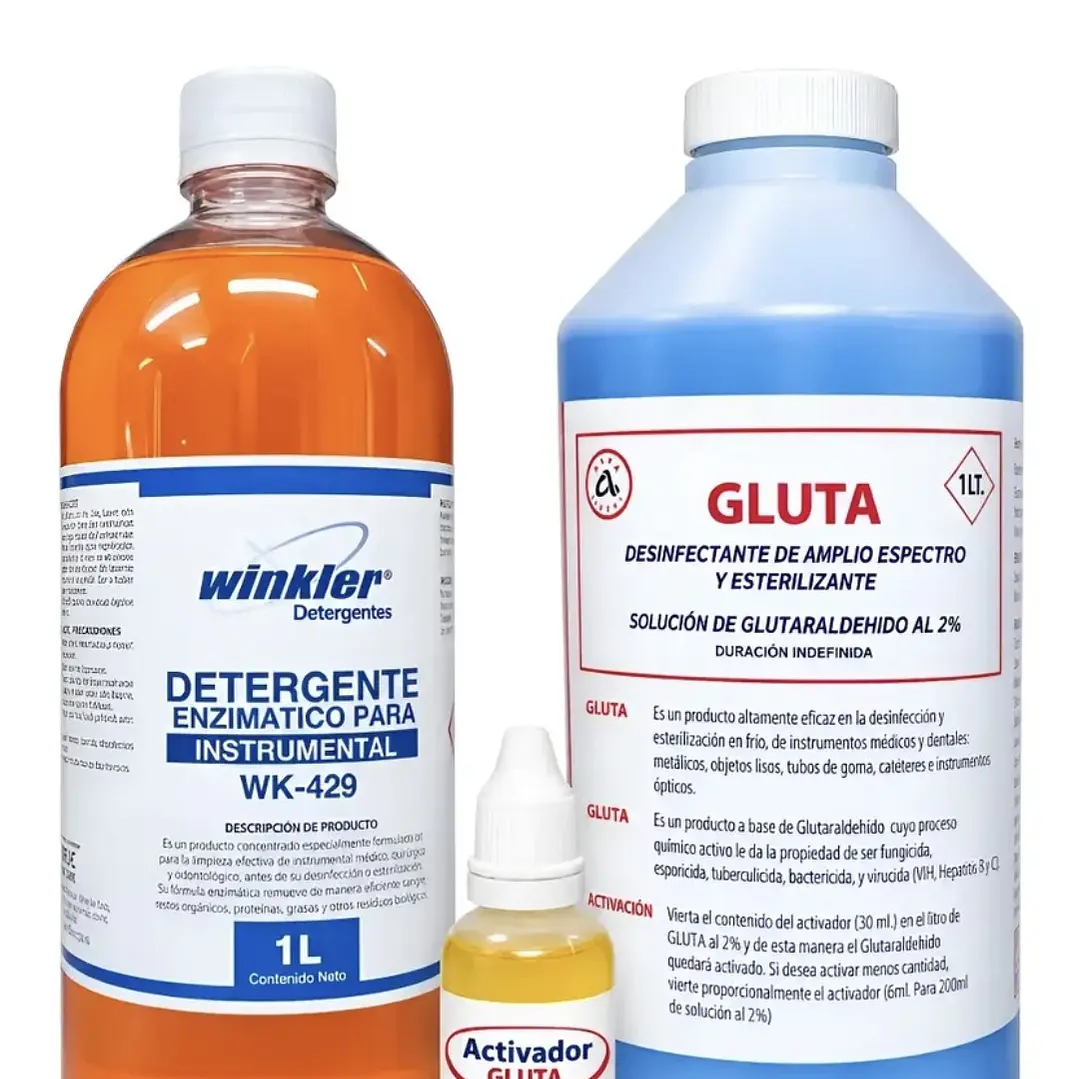 Pack Gluta (1litro) con Jabon (1litro) y Activador (30ml) 1
