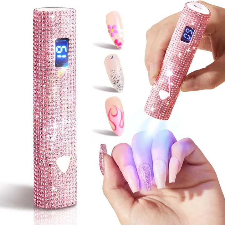 Lámpara de mano modelo cristal 2
