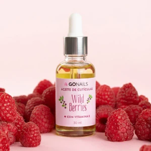 Aceite de cutículas Wild Berries 30ml Go Nails