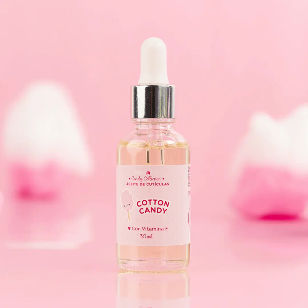 Aceite de cutículas Cotton Candy 30ml Go Nails 1