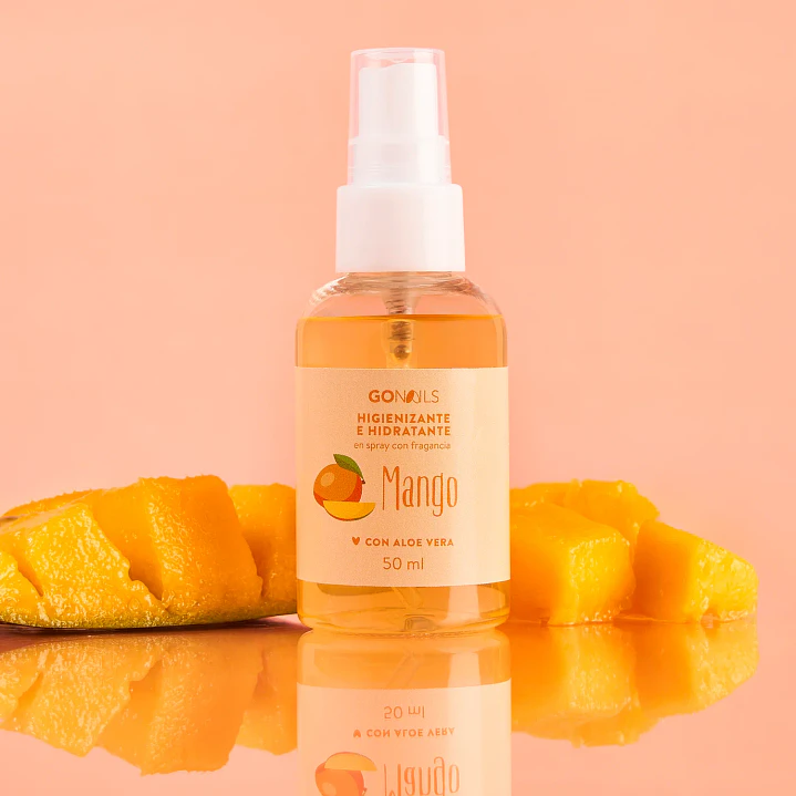 Higienizante e Hidratante de Manos y Pies Mango de Go Nails 1