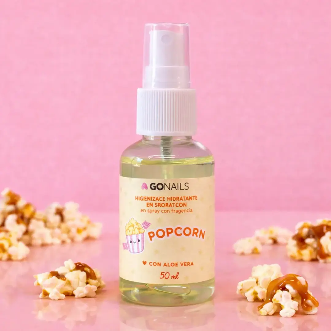 Higienizante e Hidratante de Manos y Pies Pop Corn de Go Nails 1