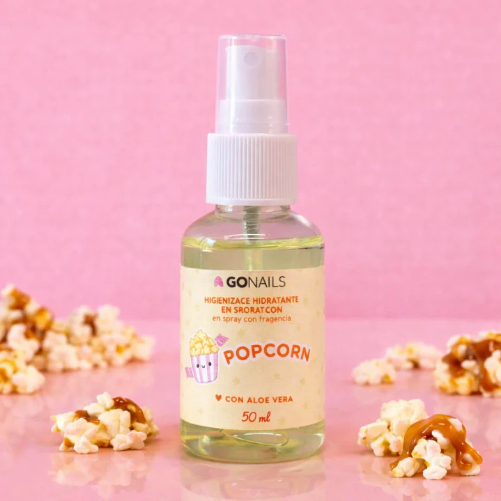 Higienizante e Hidratante de Manos y Pies Pop Corn de Go Nails 1
