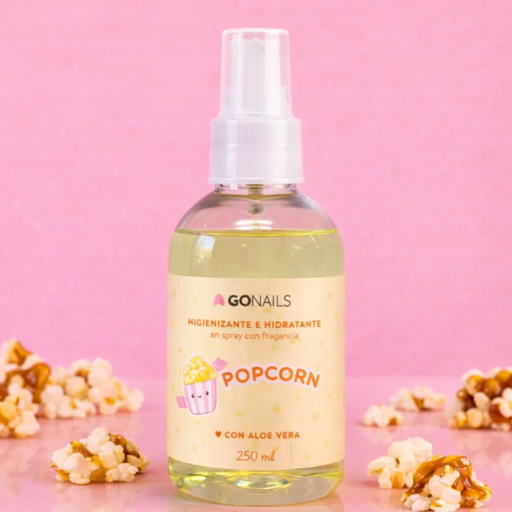 Higienizante e Hidratante de Manos y Pies Pop Corn de Go Nails 2