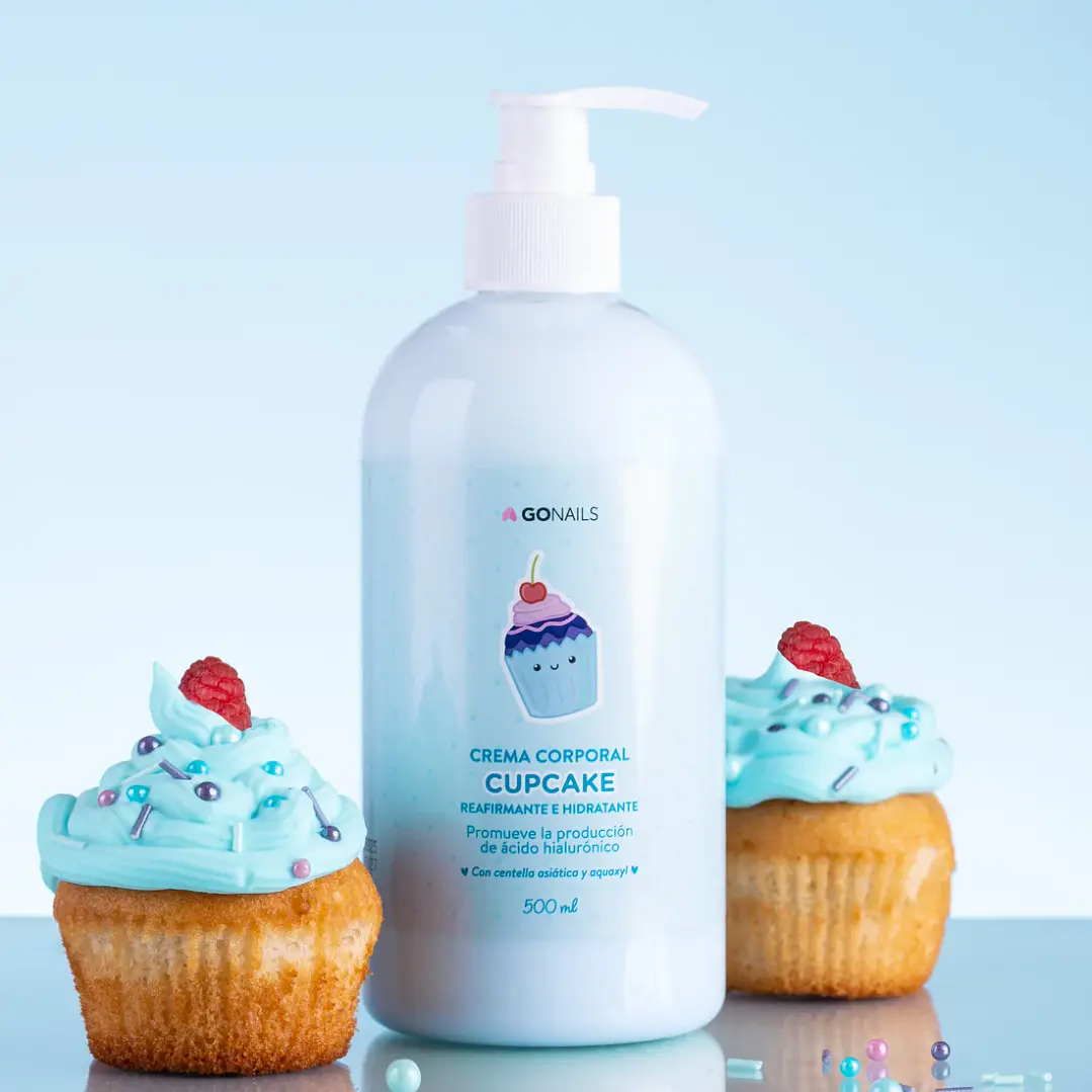 Crema de Cuerpo Reafirmante e Hidratante Cupcake 500 ml 1